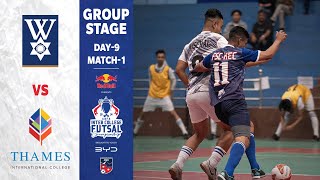 THAMES VS HIMALAYAN WHITE HOUSE | DAY 9 | MATCH 1 | ANFA INTER COLLEGE FUTSAL COMPETITION screenshot 5