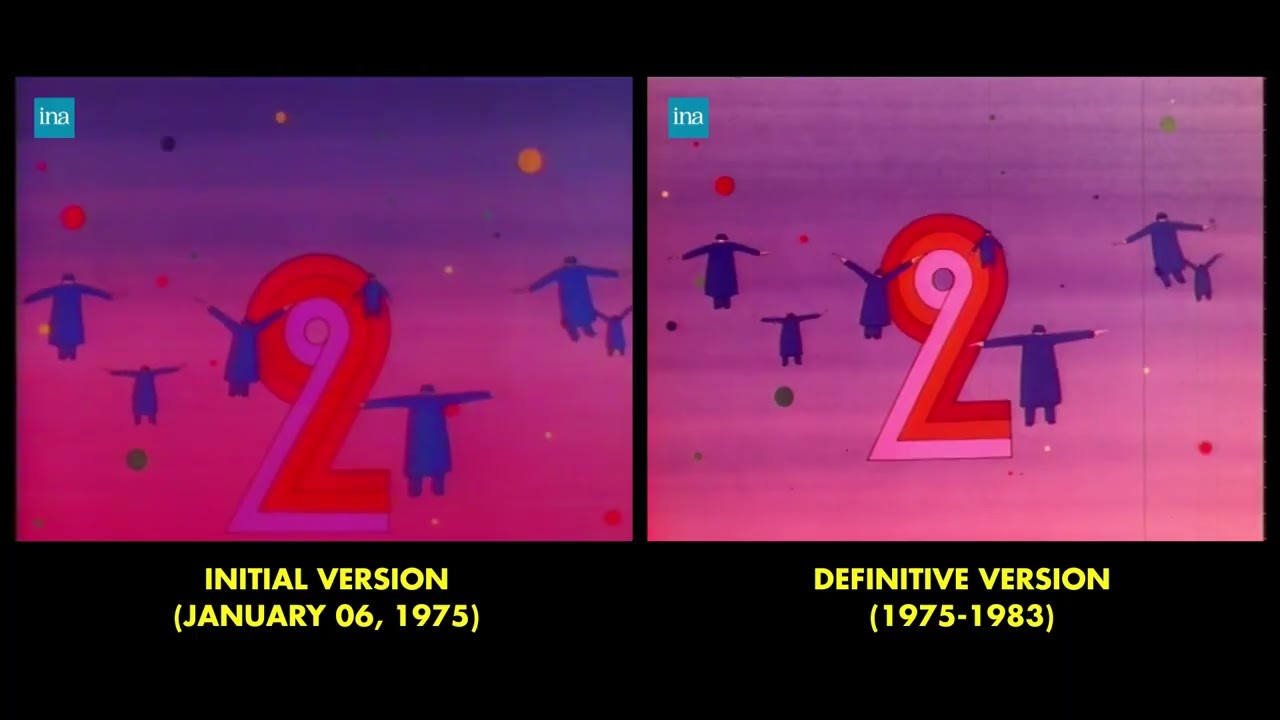 Antenne 2 | Startup Ident Comparison (1975)
