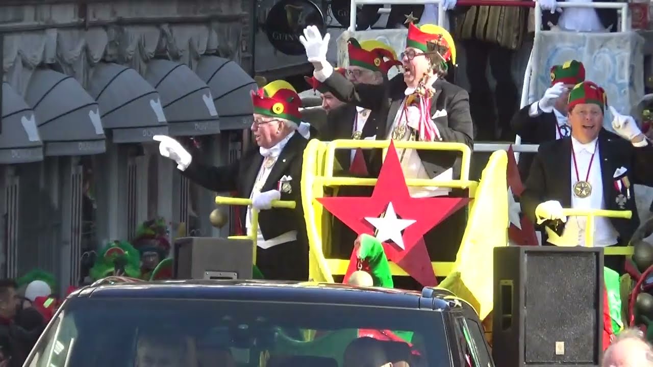 Impressie Carnavalsoptocht Maastricht 2025 (Vasteloavend)