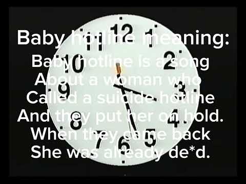 Baby hotline meaning#jackstauber#babyhotline
