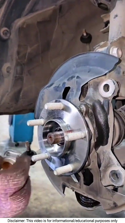 Front Wheel Bearing Noise Fix | Mazda 6 🛠️ #auto #mechanic #shortsfeed #carrepair