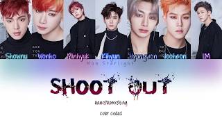 Monsta X(몬스타엑스) - Shoot Out Han|Rom|Eng Color Coded Lyrics