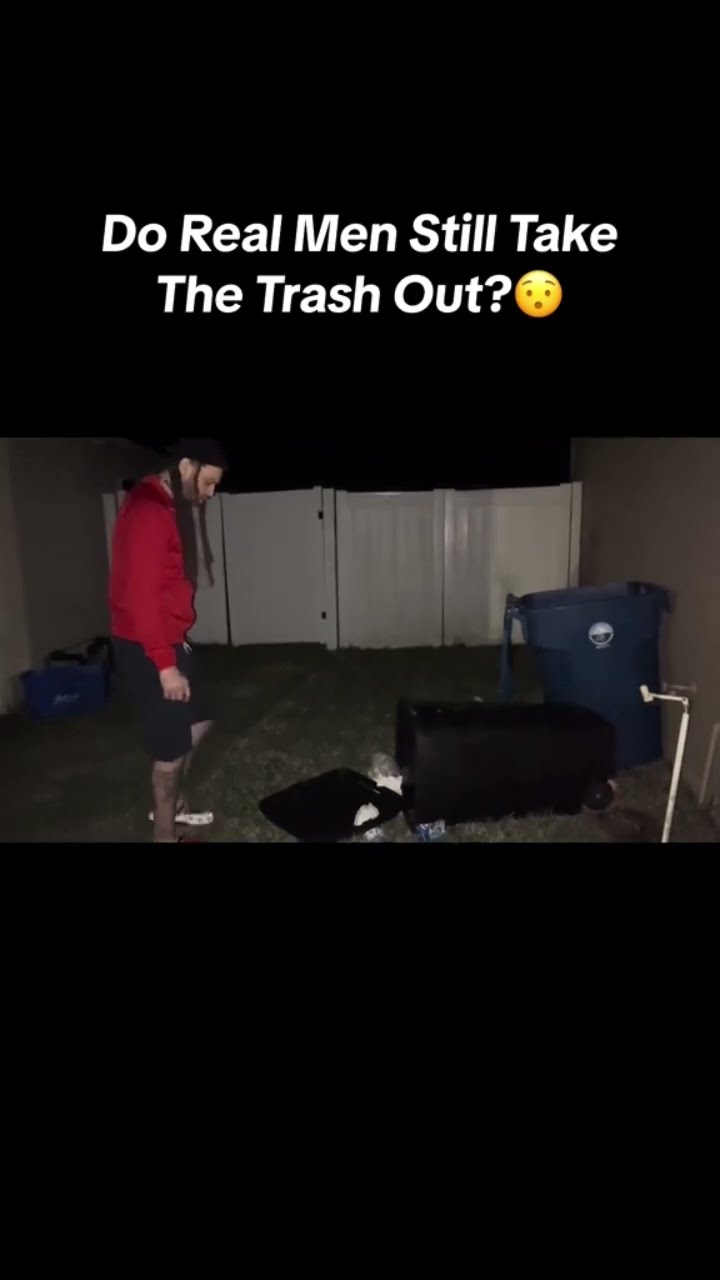 Do Real Men Still Take The Trash Out? ? #fypシ #subscribe #funny #viral #watch #comedy