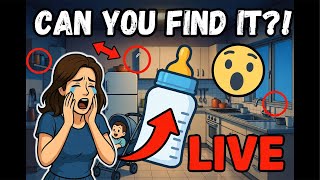 99% Can’t Find The Baby Bottle! 🍼🔍 LIVE Puzzle Challenge