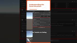 Understand the Hand Visualizer in Unity for Hand Tracking #handtracking #unityxr #gamedev