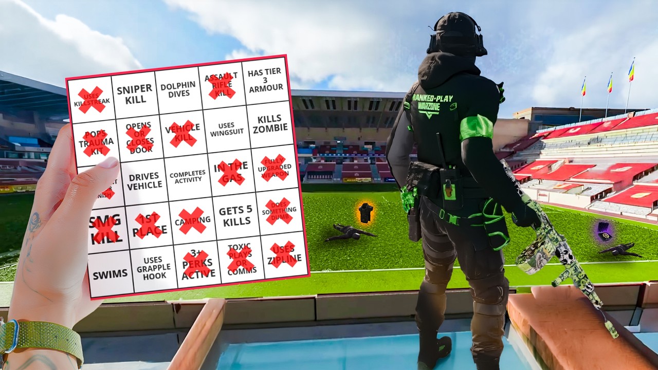 Spectating An UNREAL PLAYER in WARZONE BINGO