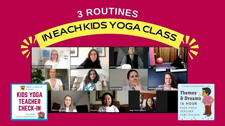 Lesson Planning for Kids Yoga Classes