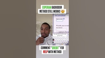 EXPERIAN BACK DOOR METHOD REVEAL 🤯 7 DAY DELETIONS #subscribe