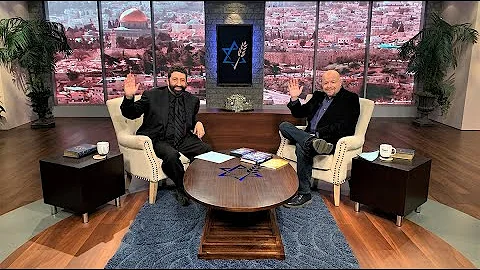 Jonathan Cahn joins us in the studio