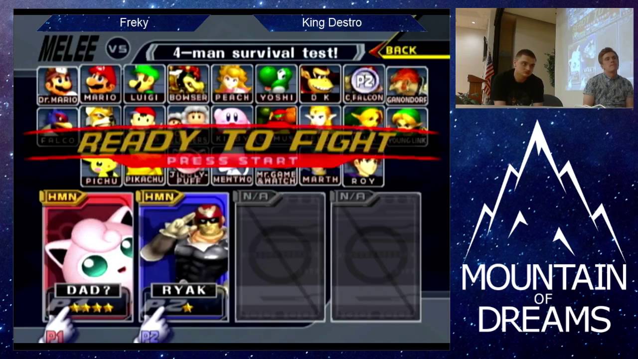 Mountain of Dreams - Freky (Jigglypuff) vs. King Destro (Captain Falcon) - Pools - Melee