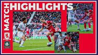Match Highlights | Boro 0 Plymouth 2 | Matchday 33