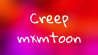mxmtoon - creep [slowed + reverb]