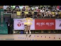 2018 National Roller Games，Junior Female Slalom，1st，Chen ChuYao 全国轮滑锦标赛 自由式轮滑 青女花桩 冠军 陈楚瑶