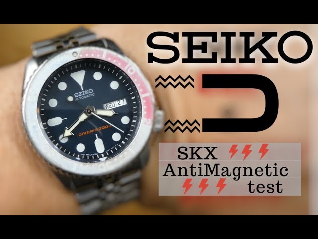 Killing the Seiko SKX AntiMagnetic Resistance Test - YouTube