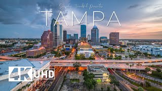 Explore Tampa Like Never Before  4K ULTRA HD 60FPS Drone View!