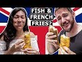 German & American Try Fish & Chips in London, England!