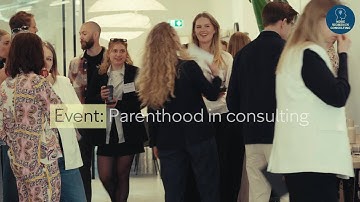 More Women in Consulting event: "Parenthood in Consulting"