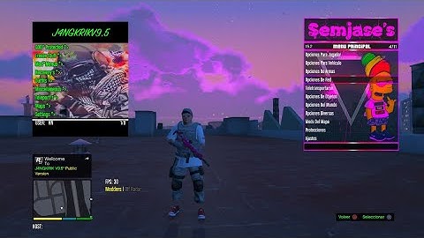 MOD MENU/MODLOADER/J4NGKRIK V9.5/PARA/HEN/CFW/BLUS/BLES/GTA V PS3
