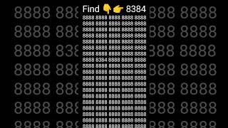 find the odd number 8384 #butifyoucloseyoureyes #even #bitcoin #forex #wordpuzzlegame #losingstreak