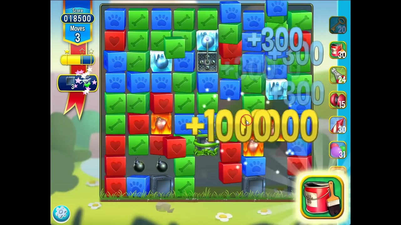 Pet Rescue Saga level 5126 no boosters | PuzzledCubes.site