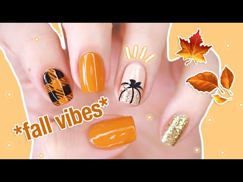 Video: Pumpkin Nail Art: The Best Ideas For Fall 2020