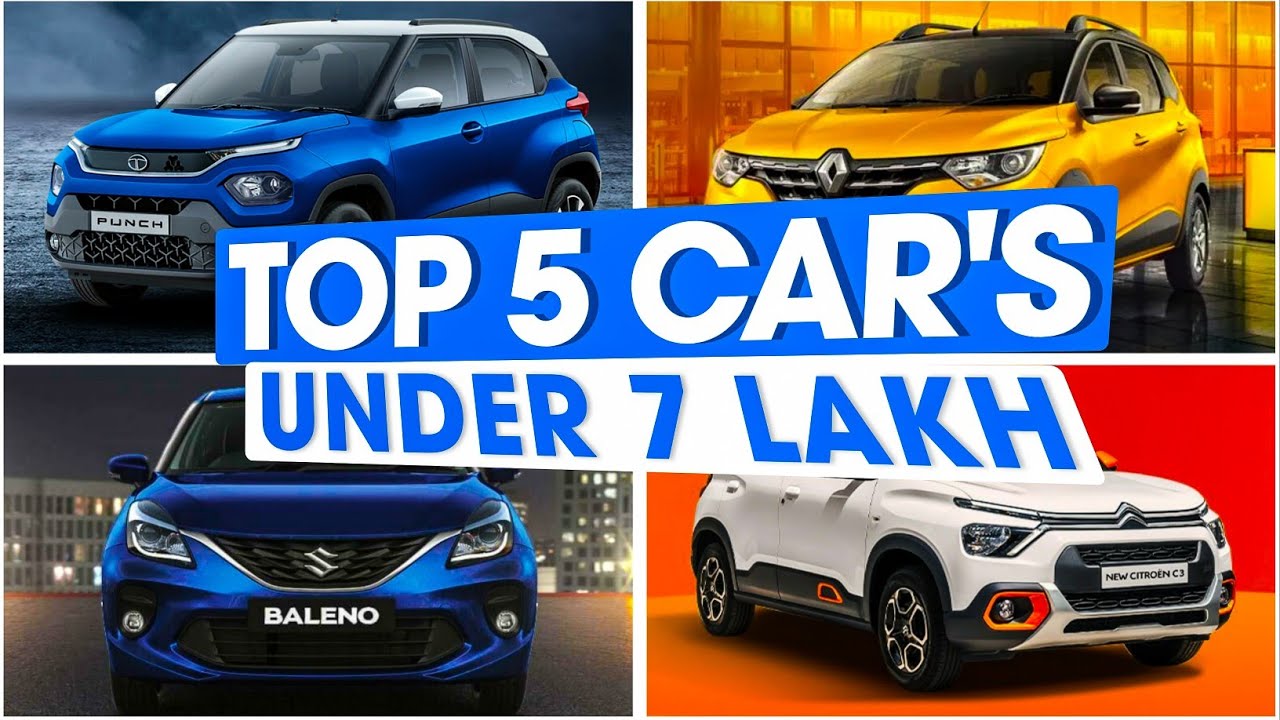 Best Cars Under 7 Lakh In Sep 2022, Top 5 Car's Under 7 Lakh, Best Cars Of September 2022