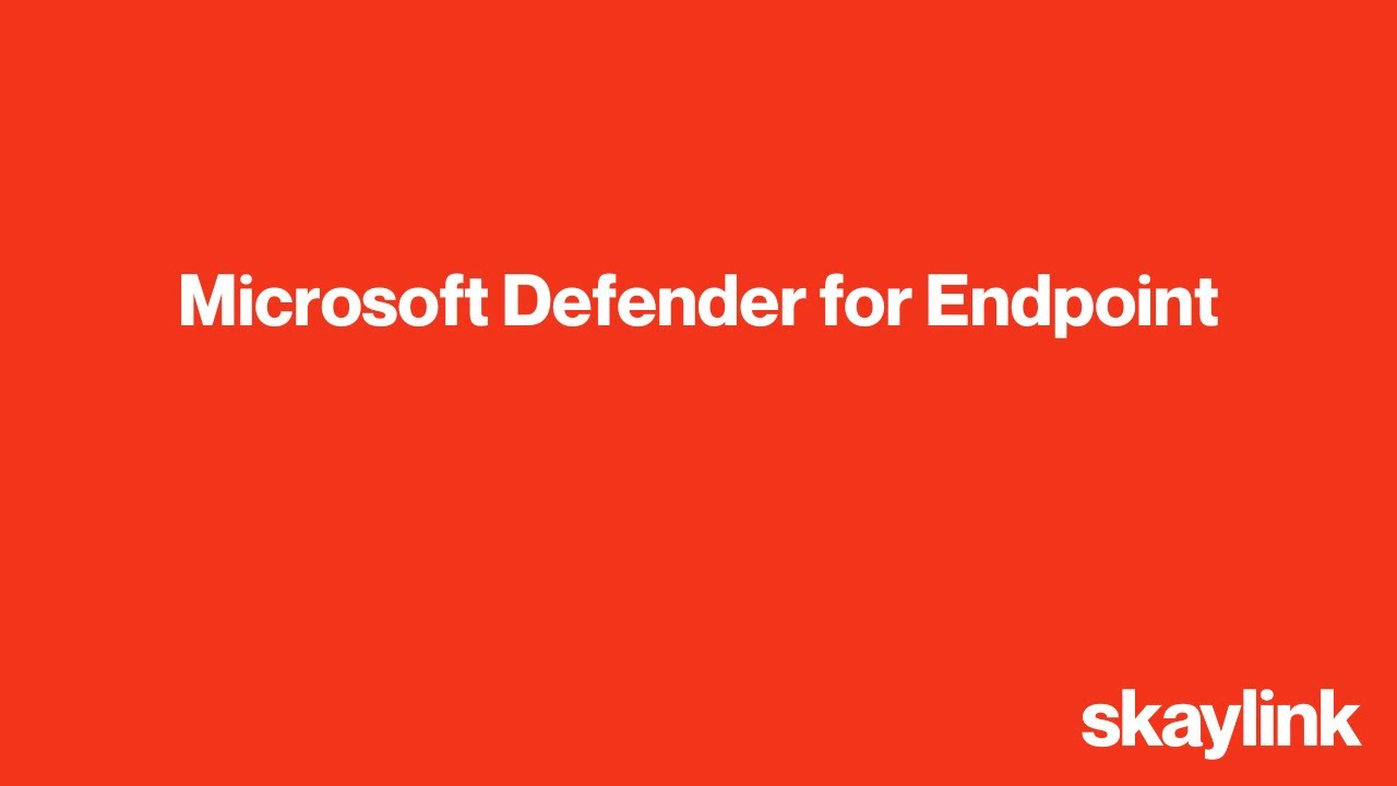 Microsoft Defender for Endpoint - kurz erklärt - YouTube