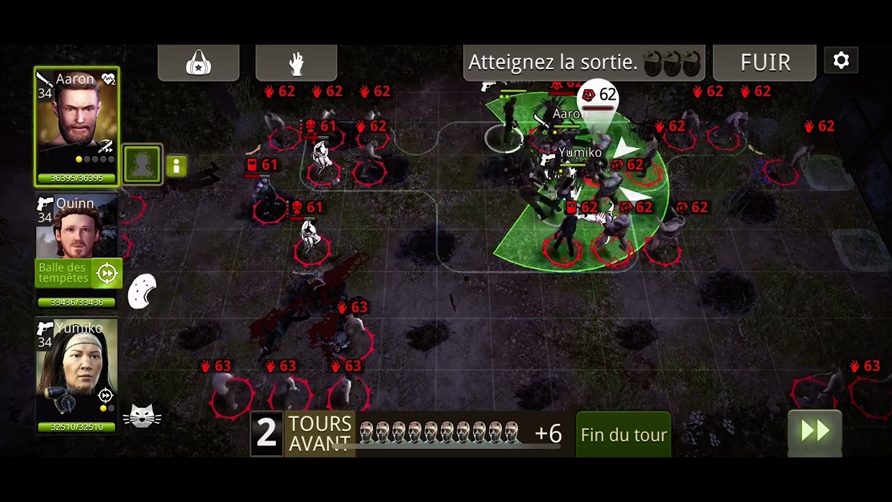 Ronde 10 Apo : Aaron (lead) / Quinn / Yumiko