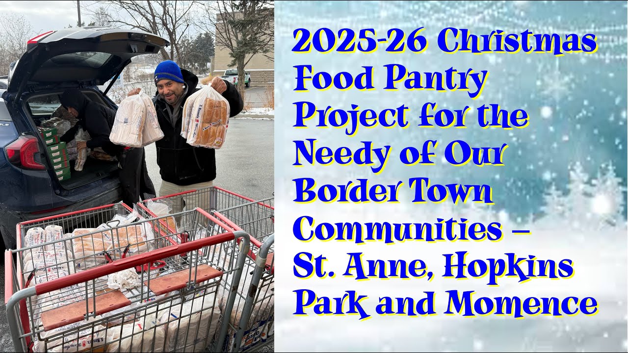 2025 Christmas Food Collection for Our Border Town Community (Courtesy of St. Patrick's Poor Fund)