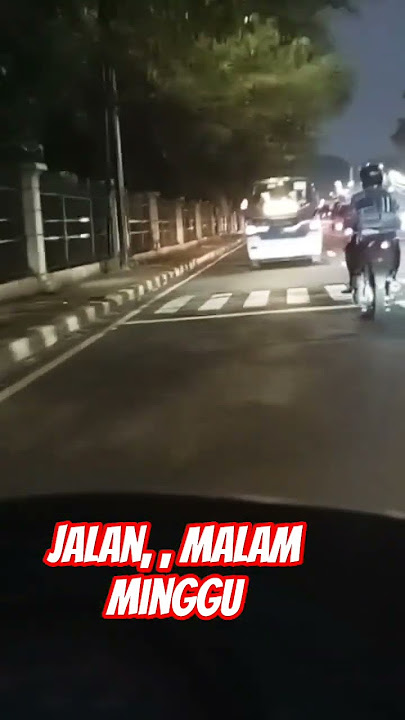 jalan- jalan malam mu ggu pakai motor #shorts