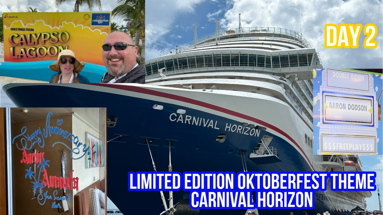 Carnival Limited Edition Oktoberfest Casino Cruise Experience Carnival Horizon Day 2 Celebration Key