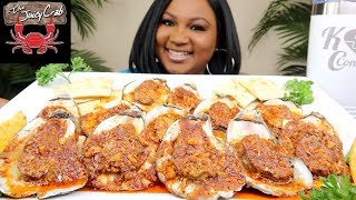SEAFOOD MUKBANG ,  OYSTERS , THE JUICY CRAB SAUCE
