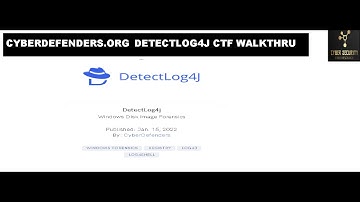 Cyberdefenders.org DetectLog4J CTF Walkthrough