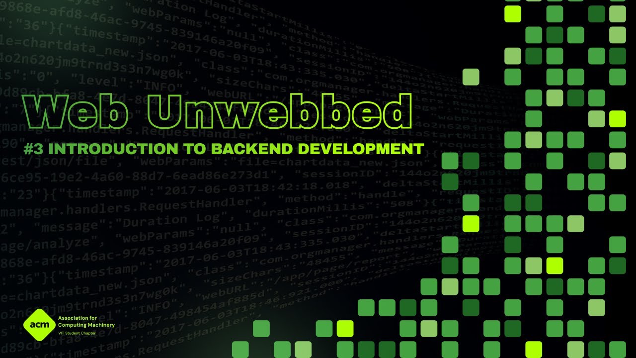 Introduction to Backend Development | Web Unwebbed #3 - YouTube