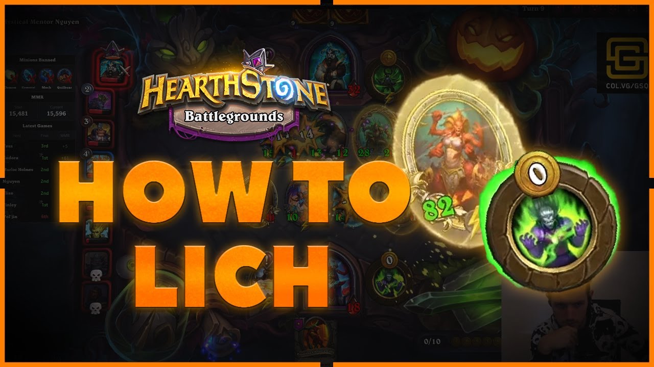 How to play Lich! Living on the edge! | Rank #5 EU - YouTube