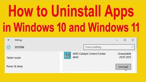 How to Uninstall or Remove Apps in Windows 10 & 11 (Step-by-Step Guide)