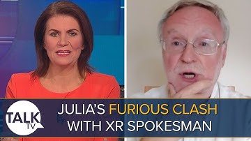 “Answer That QUESTION!” | Julia Hartley-Brewer’s FURIOUS Clash With Extinction Rebellion Spokesman