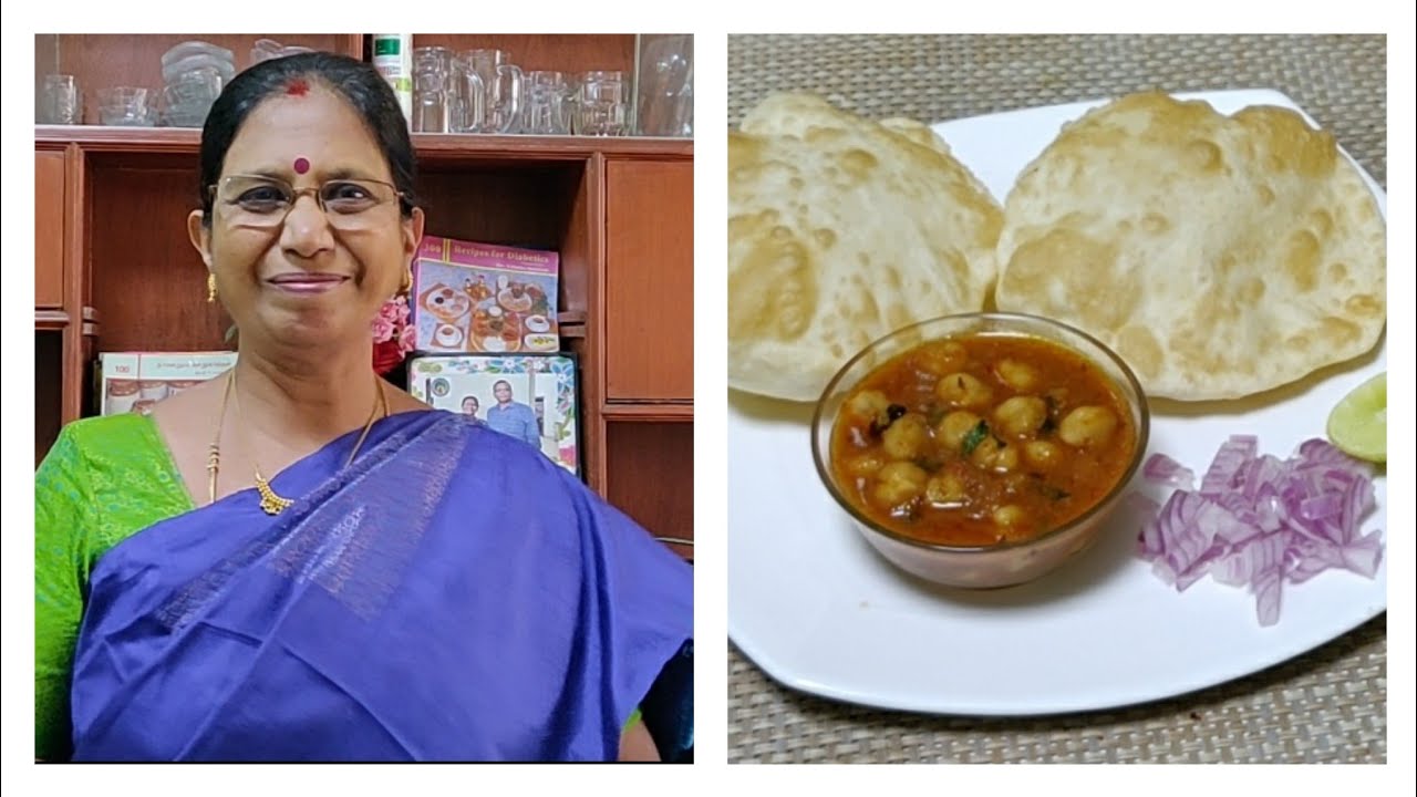 Channa Bhatura / Channa Masala & Bhatura With beginners  tips  / செய்வது சுலபம்....Mallika Badrinath