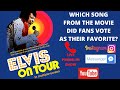 Which song from &quot;Elvis On Tour&quot; was voted favorite by his fans ?