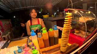 Food Adventure: Luangprabang's Night Market Street Food