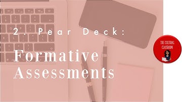 How to Add Pear Deck as Formative Assessments to Presentations