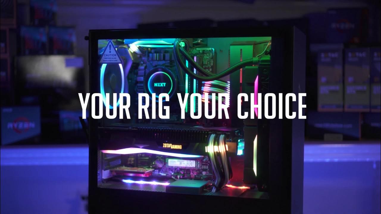 AFTERSHOCK ZEAL Custom PC Overview Video YouTube