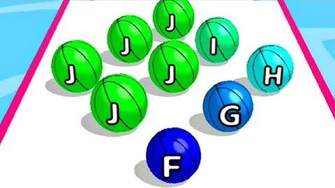 A-Z Run - All level Gameplay Walkthrough Android iOS (level 50-51)