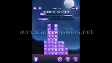 Word Stacks Level 233 Answers