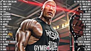 BEST GYM MUSIC 2024 💪 AGGRESSIVE HIP HOP WORKOUT MUSIC 💪 TOP ENGLISH SONG 💪  GYM MOTIVATION MUSIC 💪
