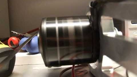 BLDC motor APS 6374 + chinese ESC test