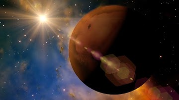 Watch Mars Rotate in Space | 4K Planetary Motion