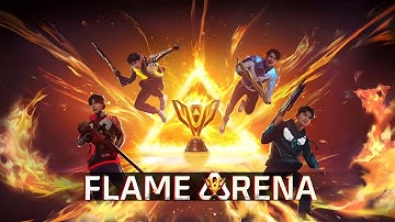 Free Fire Max Flame Arena 2025 | New OB51 Update Lobby (Theme Song) Flame Arena FFM