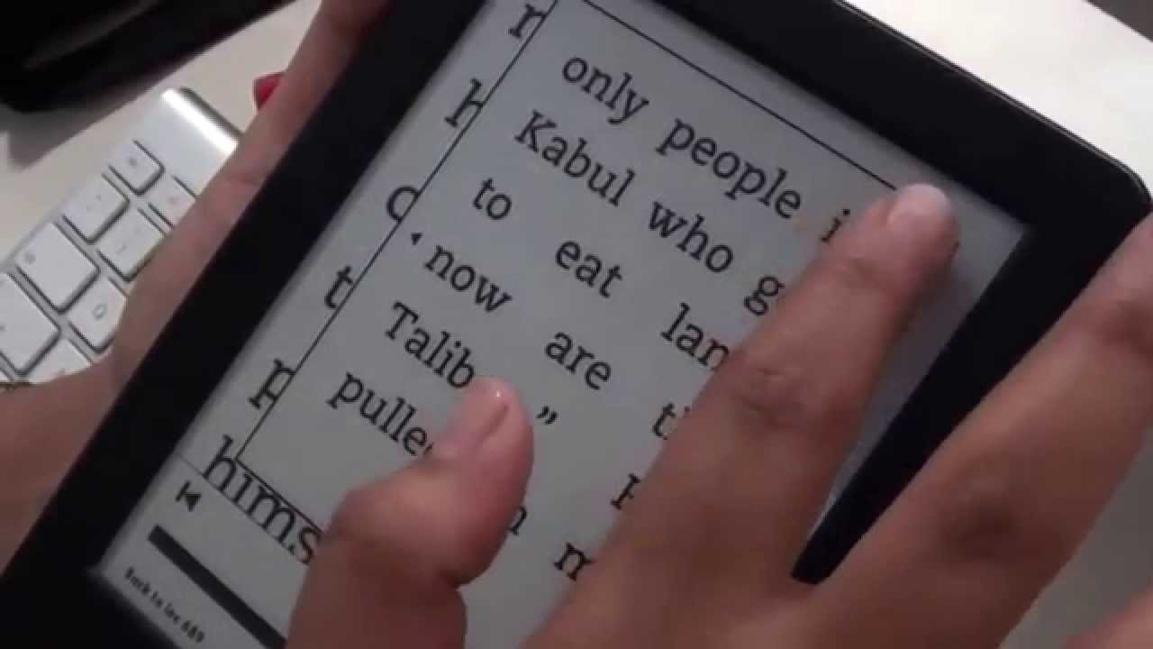 Amazon Kindle 6 inch Wi-Fi e-Reader Review - India - YouTube