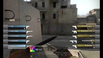 Pistol Round Ace on Dust2 w/ USP-S